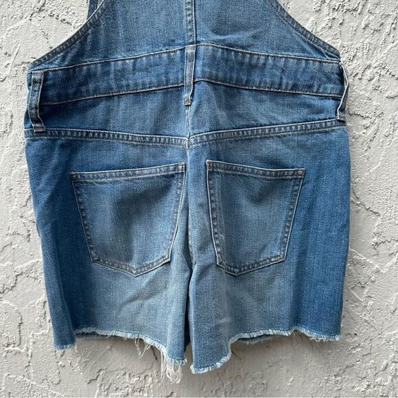 MADEWELL Denim Jeans Bib Overall Shortalls Womens Size XS - Picture 5 of 8